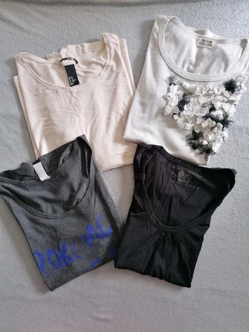 Lot vêtement tons neutres