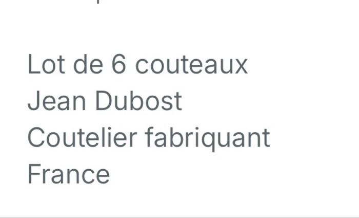 Couteaux - photo numéro 4