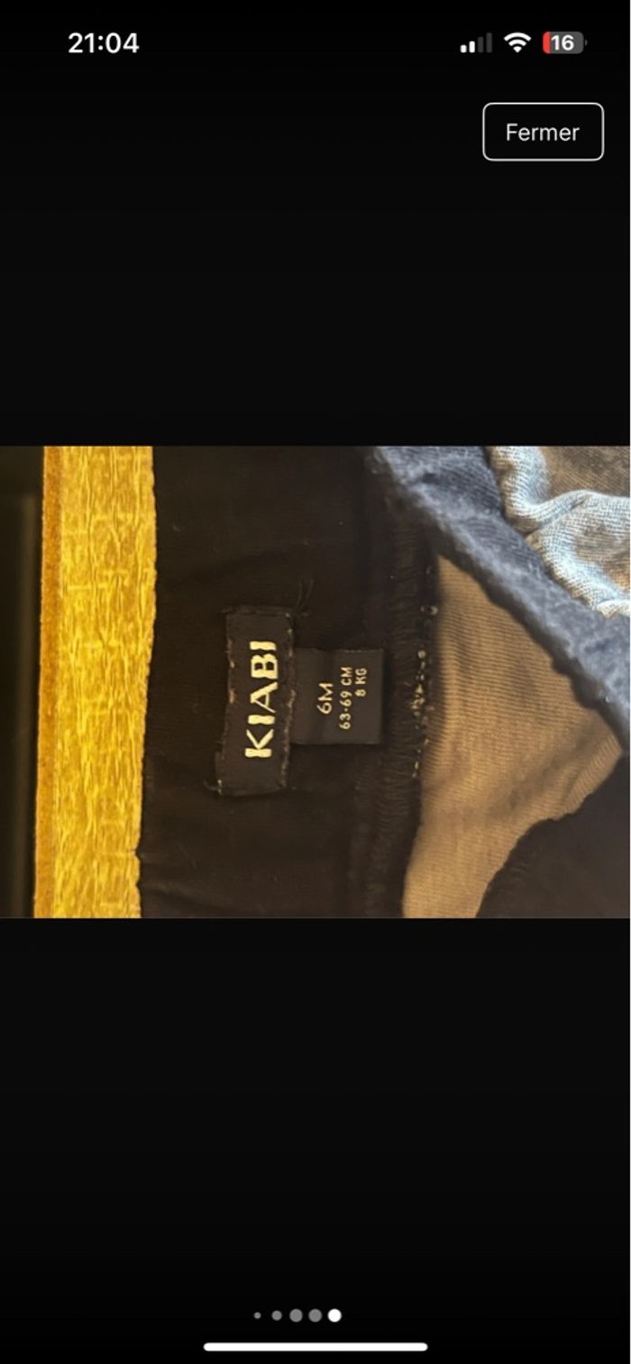 Lot 3 pantalons 6 mois - photo numéro 6