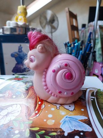 Jouet keypers vintage escargot