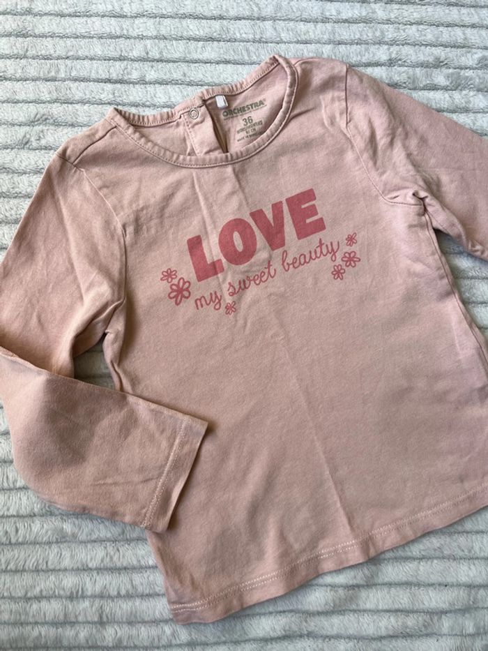 Teeshirt manches longues orchestra 36 mois - photo numéro 2