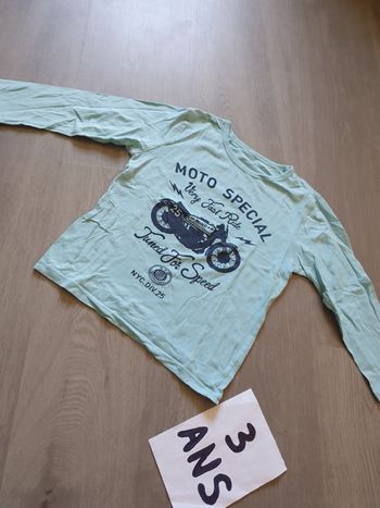 Maillot t-shirt 3ans garçon