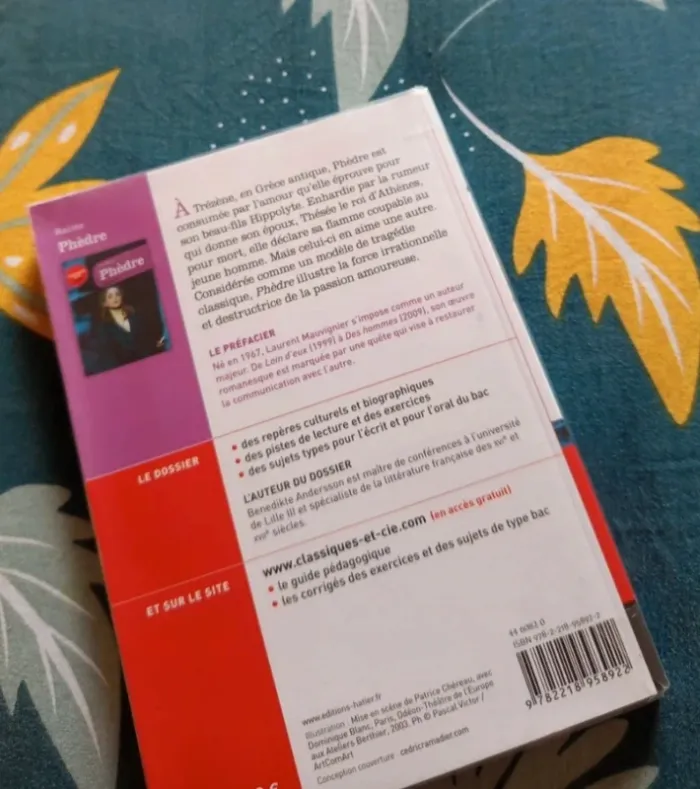 Livre phèdre lycée - photo numéro 2