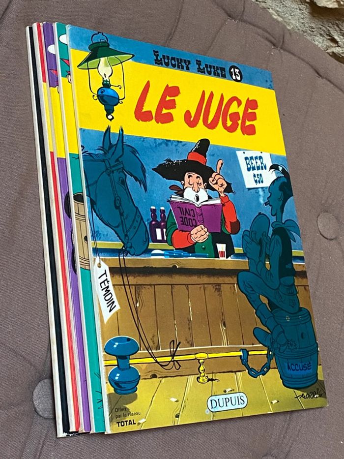 Lot de 5 BDs souples Lucky Luke, éditions Total - photo numéro 10