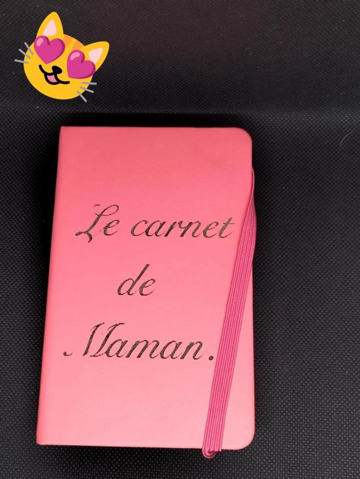Carnet de maman rose