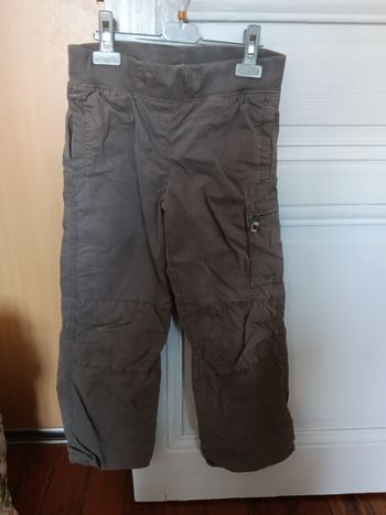 Pantalon Okaïdi kaki gris