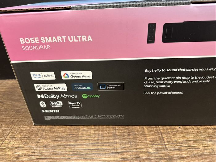 Barre de son Bose Smart Ultra - Noir 882963-1100 Neuf Dolby Atmos - photo numéro 5