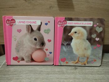 Lot de 2 livres J'aime ta frimousse