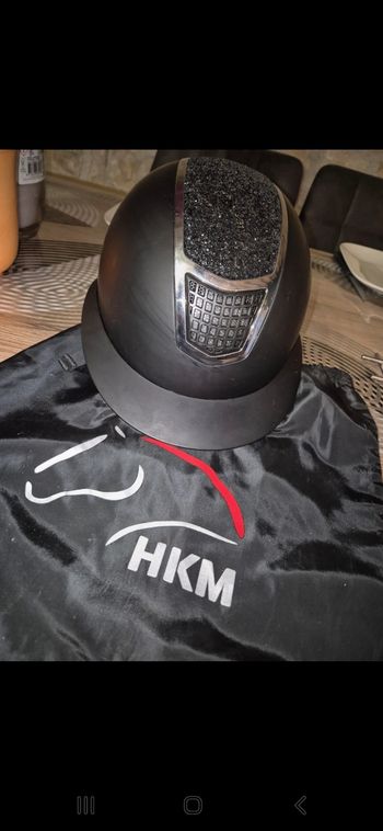 Casque d'équitation HKM