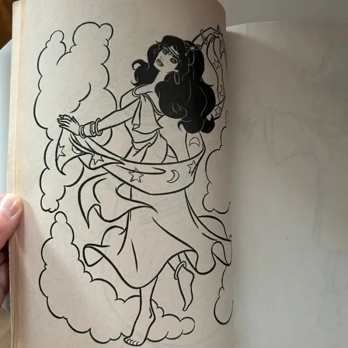 Carnet coloriage Disney le bossu de Notre-Dame - photo numéro 11