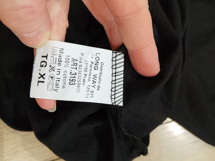 T-shirt noir manches courtes pour homme L MTX - photo numéro 4