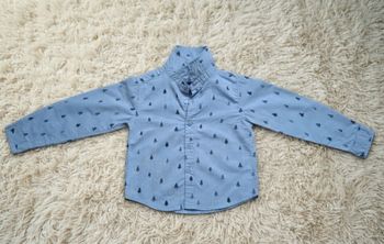 ​🌲 Chemise Manches Longues "Petits Sapins" - NPO KID - 3 ans