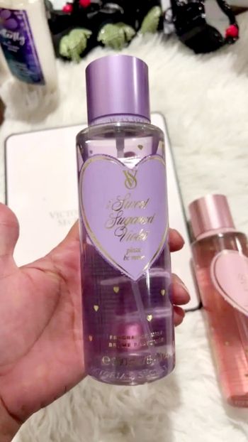 Brume corporelle parfumée Victoria's Secret neuve 💜 🔹️Sweet Sugared Violet 🔹️