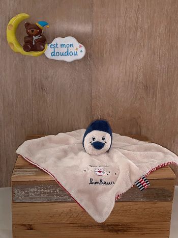 SJ18 doudou pingouin 🐧 terre de marins