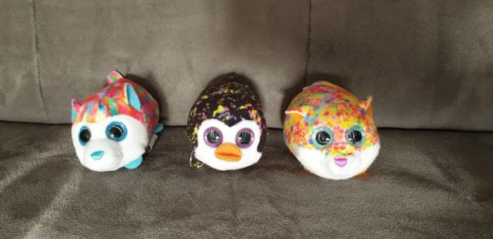 Lot 3 peluches Ty