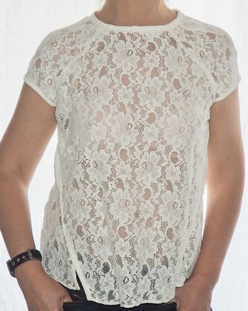 blouse dentelle Zara