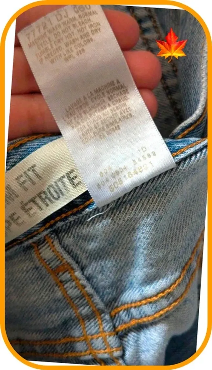 Jeans Levi's 516 vintage femme destroy 40 - photo numéro 9