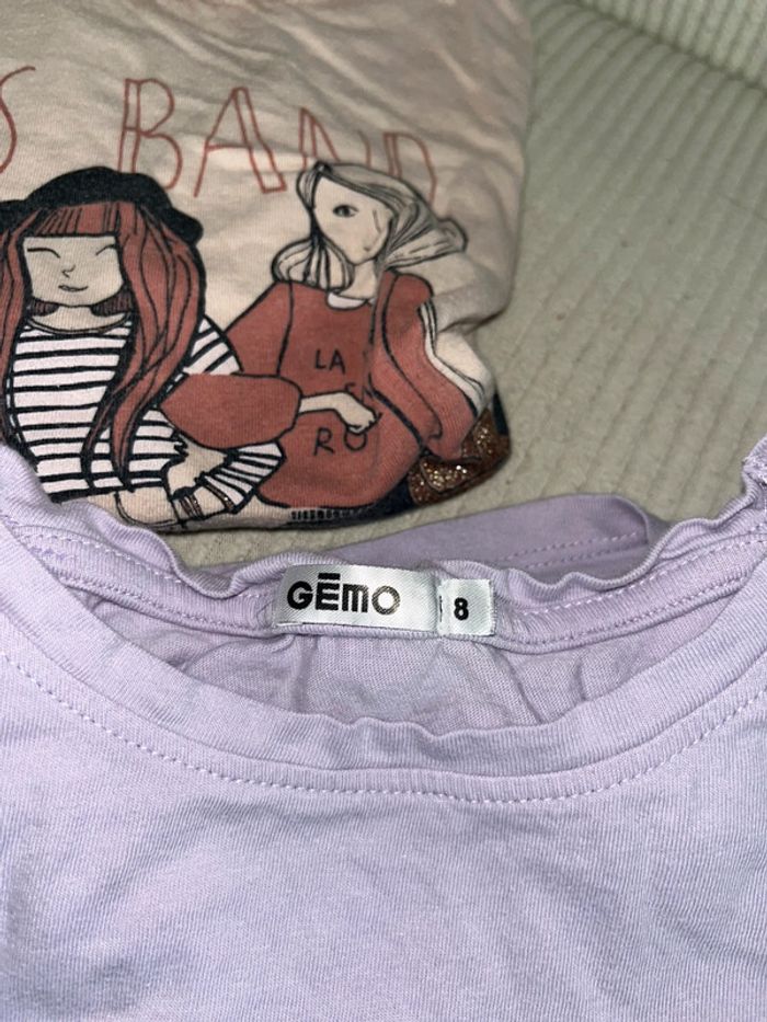 Lot de t-shirt à manches longues 8 ans - photo numéro 3