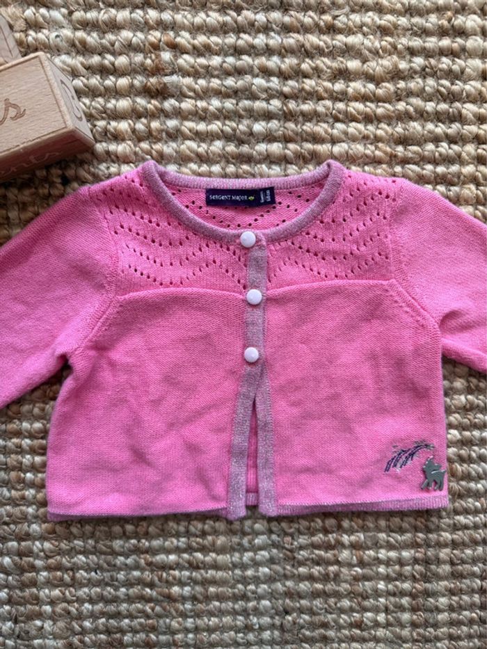 Gilet Sergent Major 6mois / 68cm - photo numéro 2