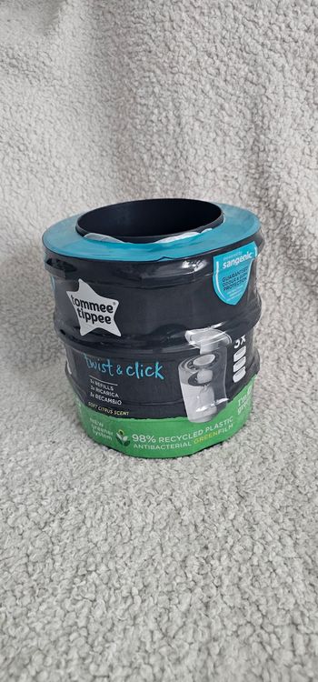 Pack de 3 recharges originales Twist & click Tommee Tippee neufs 