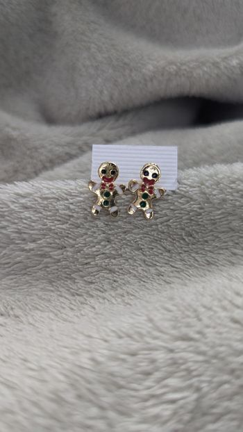 boucles d'oreilles Noël