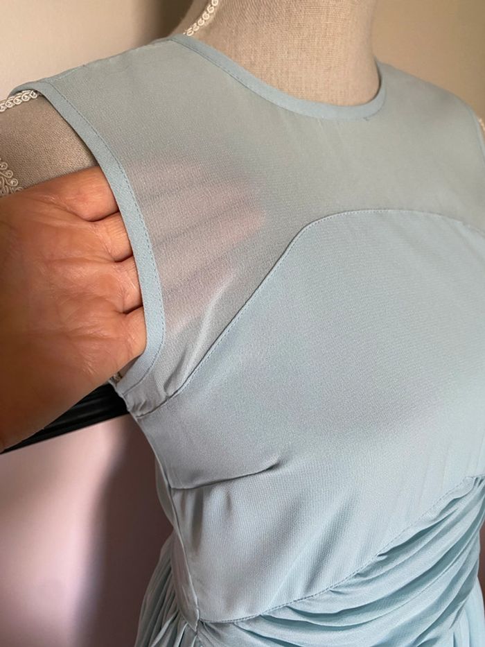 Robe de cérémonie bleu ciel - photo numéro 3