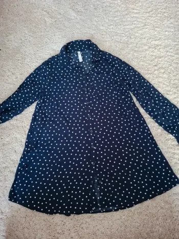 Robe chemise à pois 7/8 ans Lefties