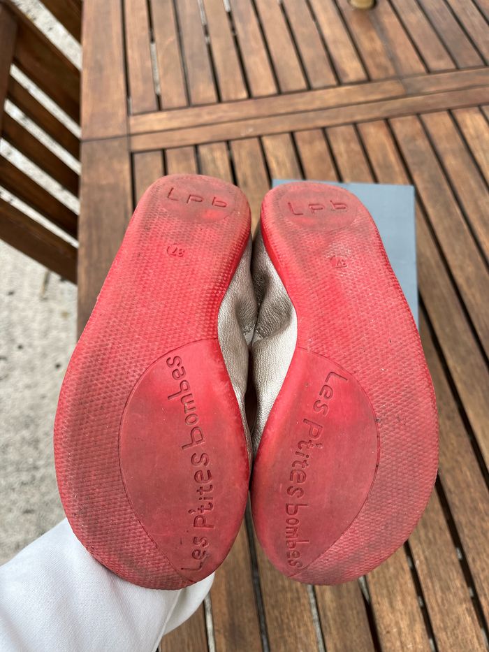 Ballerines les petites bombes taille 37, argenté - photo numéro 3