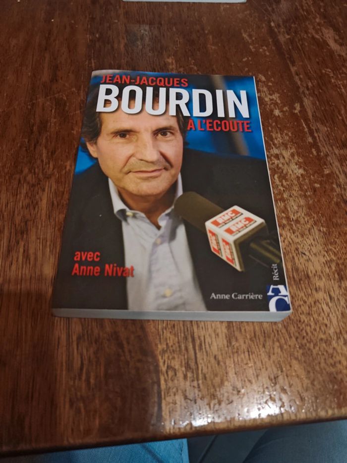 Livre Jean Jacques Bourdin à l'écoute