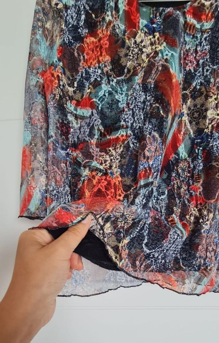Haut Blouse en dentelle Christine Laure - photo numéro 3