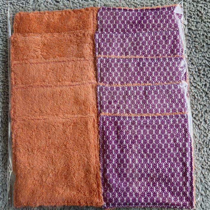 10 lingettes lavables 12x12 cm - photo numéro 2