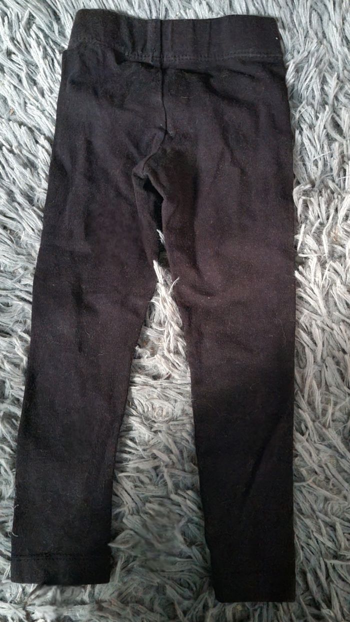 Lot 3 leggings noir 2ans - photo numéro 7