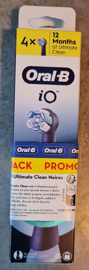 Brossettes oral b