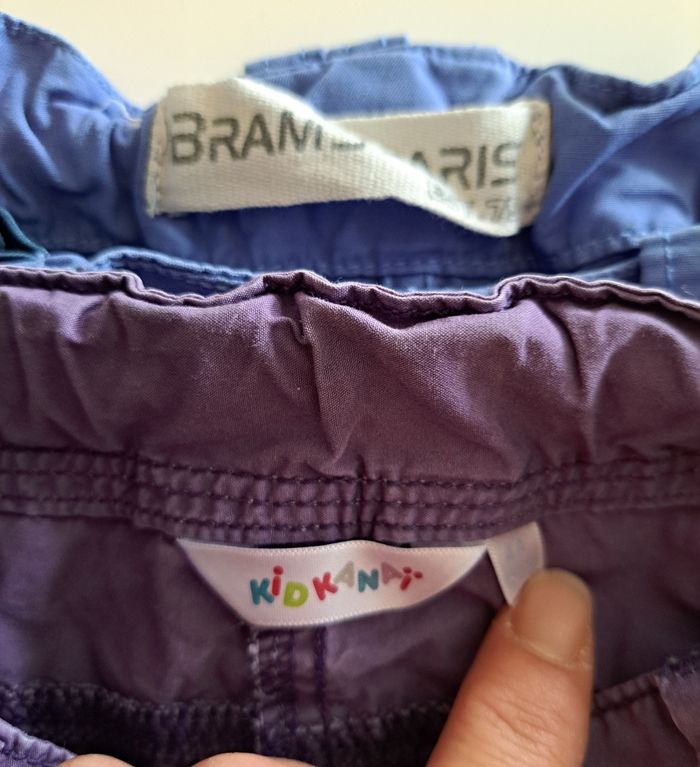 Lot de 2 pantacourts fille 4 ans TBE - photo numéro 10