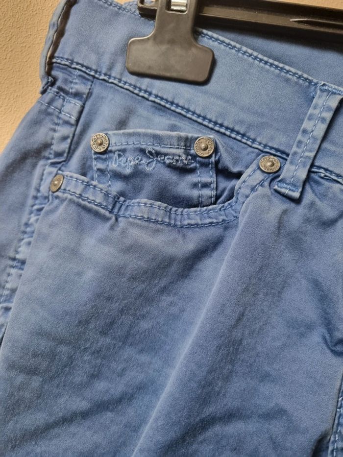 Pantalon bleu w26 l 32 - photo numéro 2