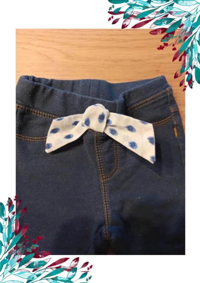 Pantalon fille 6 mois - photo numéro 2