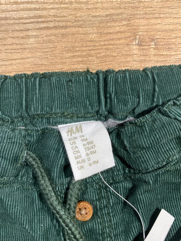 Pantalon bébé 6/9 mois H&M - photo numéro 2