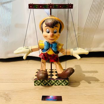 Jim Shore Pinocchio « 70 Years Of Wishing On A Star » Walt Disney Showcase Rare