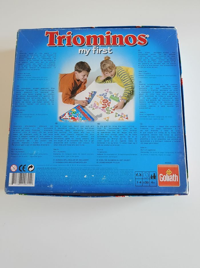 Triominos my first goliath complet sans notice - photo numéro 2