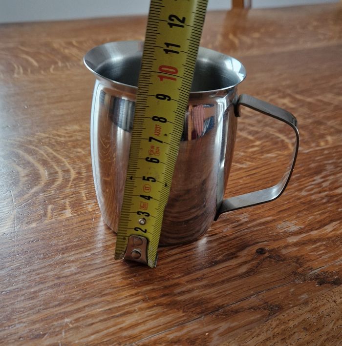 Pichet / Pot à lait  en Inox 35 cl - photo numéro 5