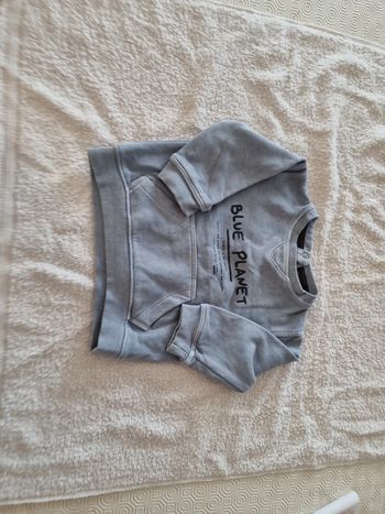 Sweat-shirt kiabi gris