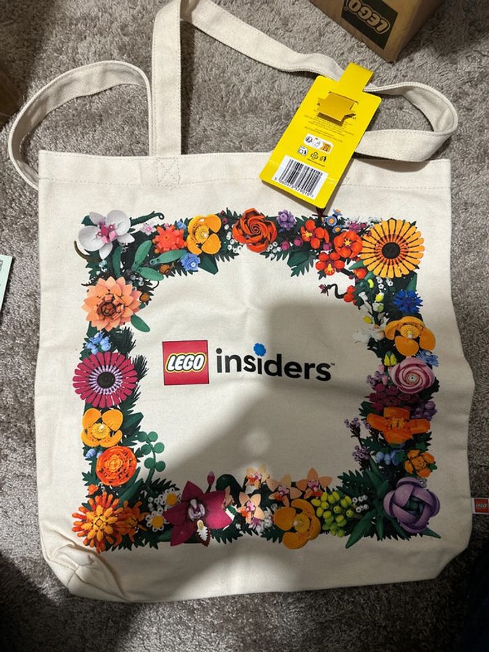 Tot Bague LEGO Insiders exclusif botanicals + 4 cartes postales Lego - photo numéro 5