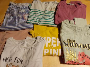 Lot de tee shirt