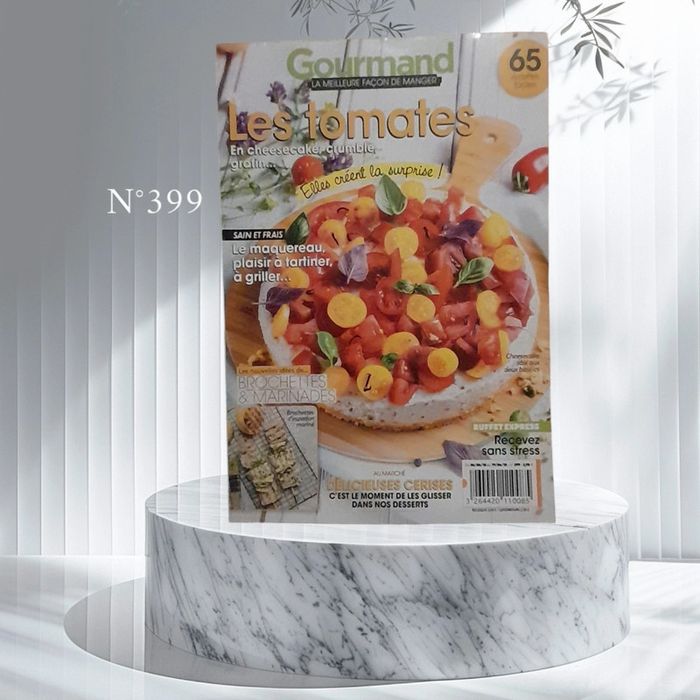 Magazine Gourmand - Vie pratique n°399 - Les tomates en cheesecake, crumble, gratin