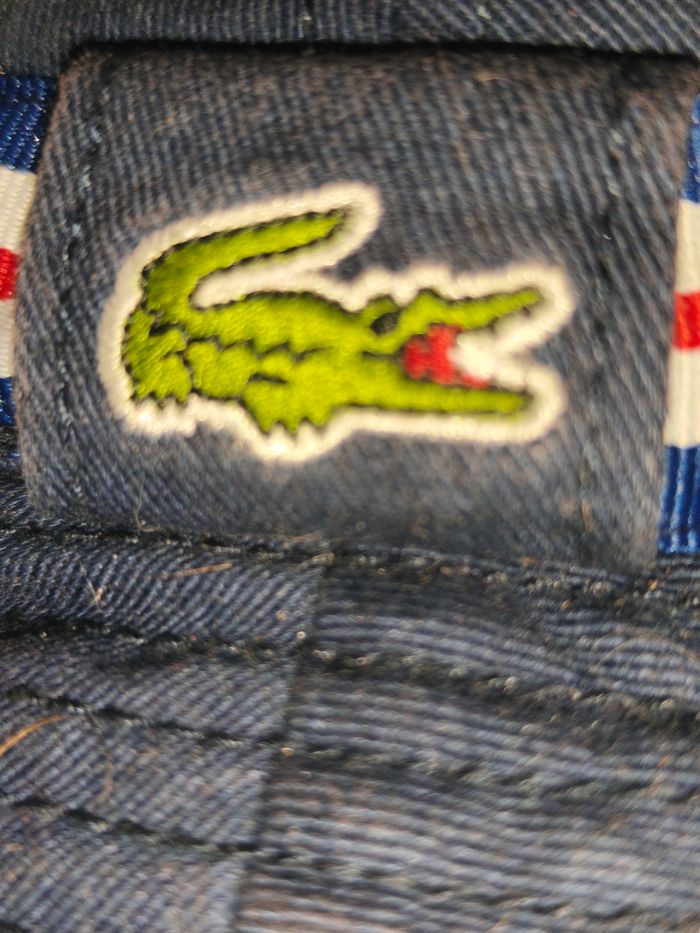 Bob Lacoste chapeau marine taille M usé - photo numéro 2