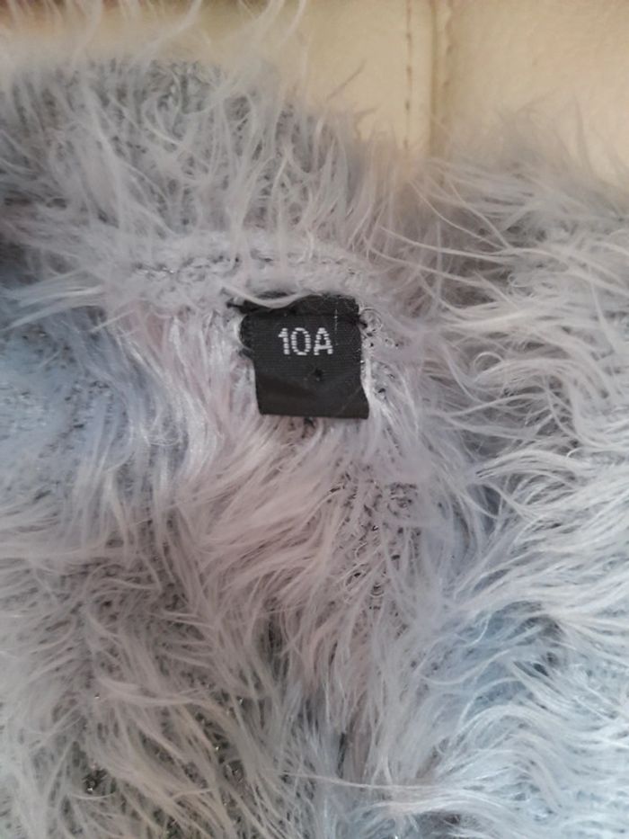 Gilet gris fille - photo numéro 2