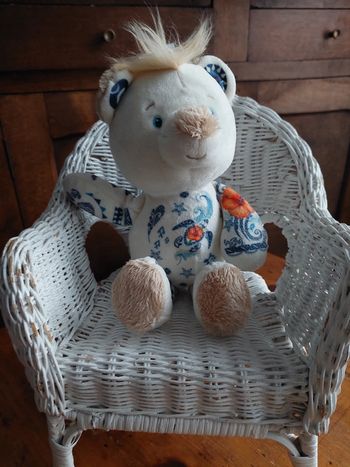 Peluche ours tatoué Nicotoy  Simba toys