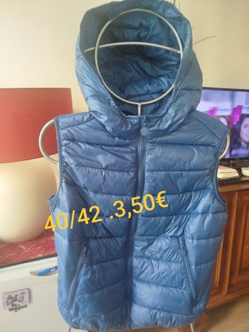 Doudoune légère sans manche DJ85C capuche