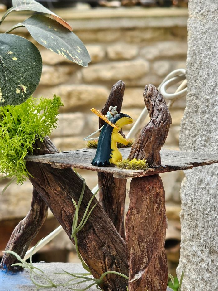 Super figurine Pokemon Nintendo typhlosion porte clé - photo numéro 3