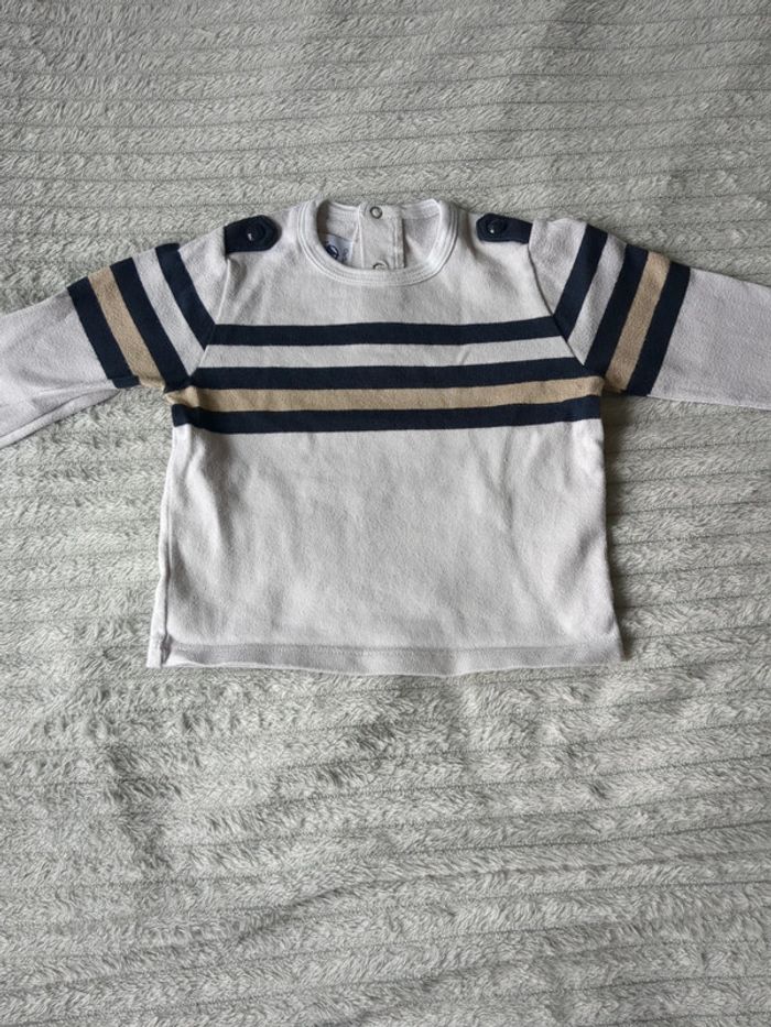 Pull petit bateau 12 mois